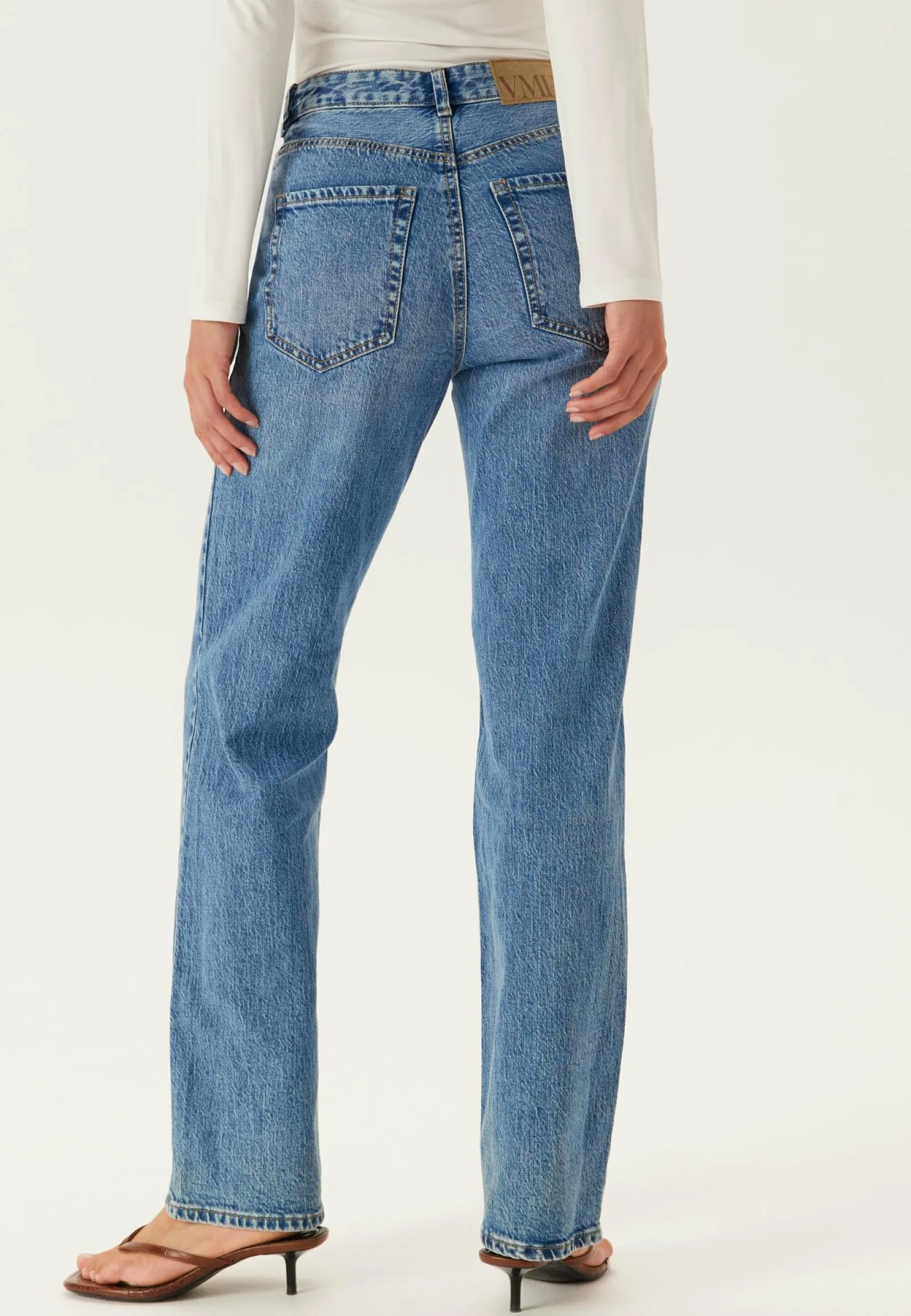 VERO MODA Farkut|Suorat Farkut*Vmtessa Hr Straight Jeans Li31