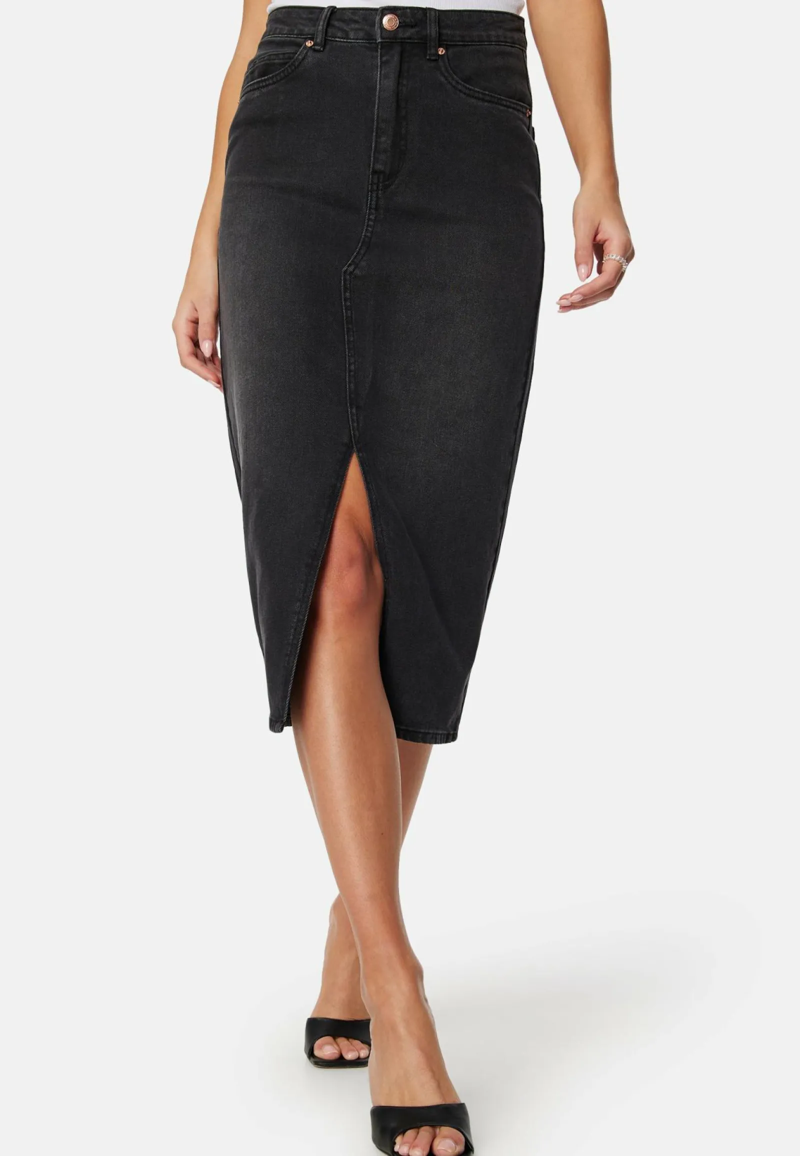 VERO MODA Farkkuhameet|Farkkuhame*Vmveri High Rise calf denim skirt