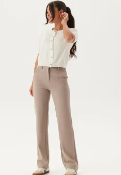 VERO MODA Pukuhousut|Keskivyötäröiset Housut*Vmzamira MR Straight Pant