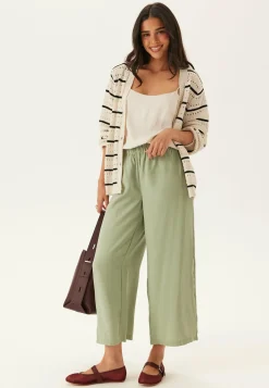 BUBBLEROOM Leveälahkeiset Housut|Rennot Housut*Wide Ankle Modal Trousers