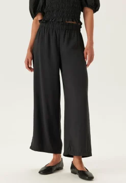 BUBBLEROOM Leveälahkeiset Housut|Keskivyötäröiset Housut*Wide Ankle Modal Trousers