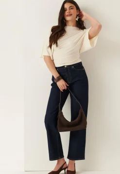 BUBBLEROOM T-Paidat|Rennot Topit*Wide Sleeve Fitted Tee