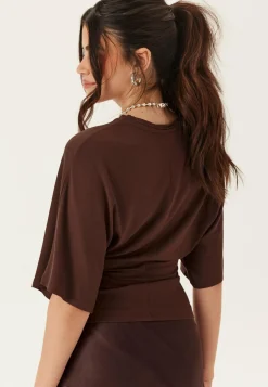 BUBBLEROOM T-Paidat|Rennot Topit*Wide Sleeve Fitted Tee