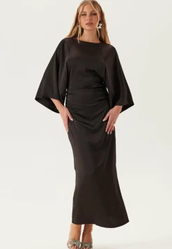 Bubbleroom Occasion Juhlam Ekot|Juhlamekot*Wide Sleeve Satin Ankle Dress