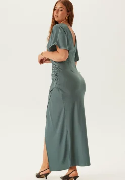 Bubbleroom Occasion Morsiusneitomekot|Juhlamekot*Wrap Satin Gown