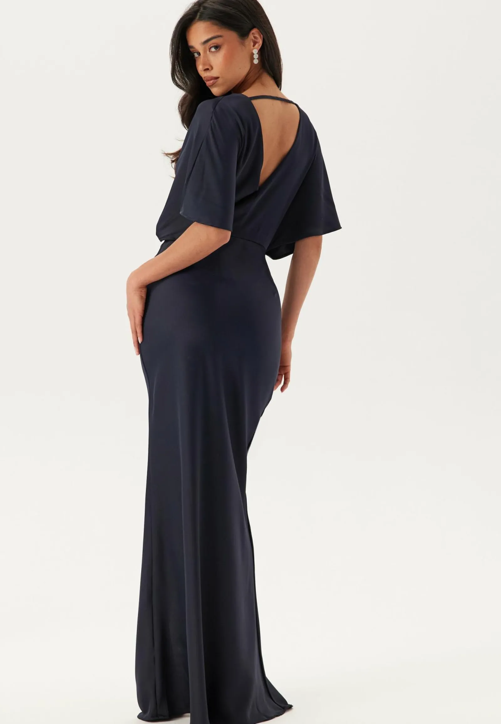 Bubbleroom Occasion Morsiusneitomekot|Juhlamekot*Wrap Satin Gown