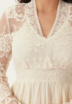 YAS Pitkähihaiset Mekot|Pitsimekot*eloise Ls Maxi Dress