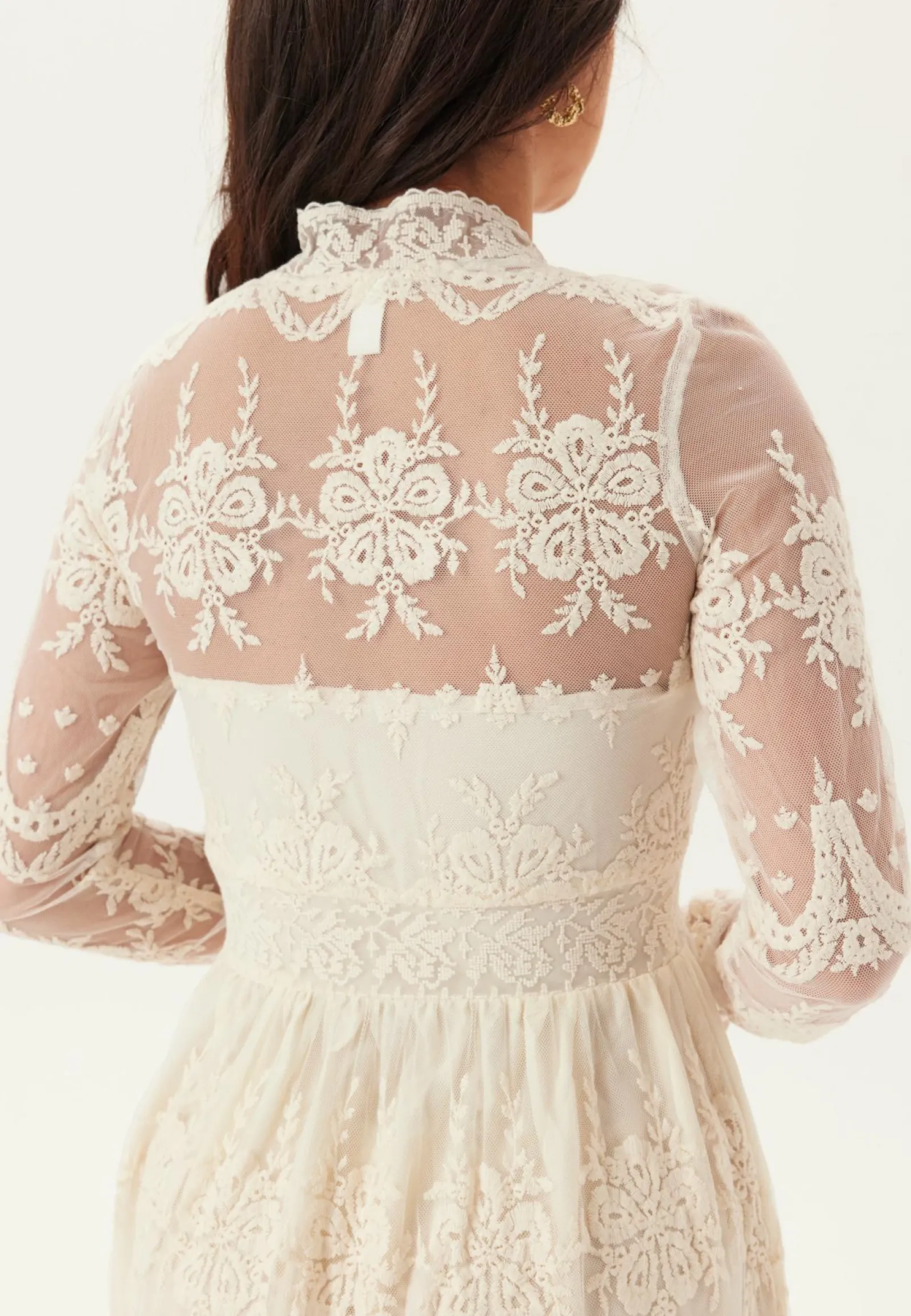 YAS Pitkähihaiset Mekot|Pitsimekot*eloise Ls Maxi Dress