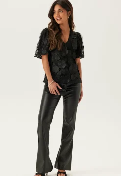 YAS Juhlatopit*flowering Ss V-neck Top