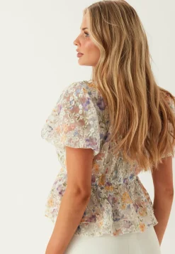 YAS Juhlapyserot|Juhlatopit*leanna Ss Top