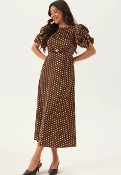 YAS Kukkakuosiset Ja Kuviolliset Mekot|Puhvihihalliset Mekot*pella 2/4 LONG DRESS