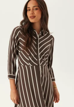 YAS Raidalliset Mekot|Paitamekot*savanna Long Shirt Dress