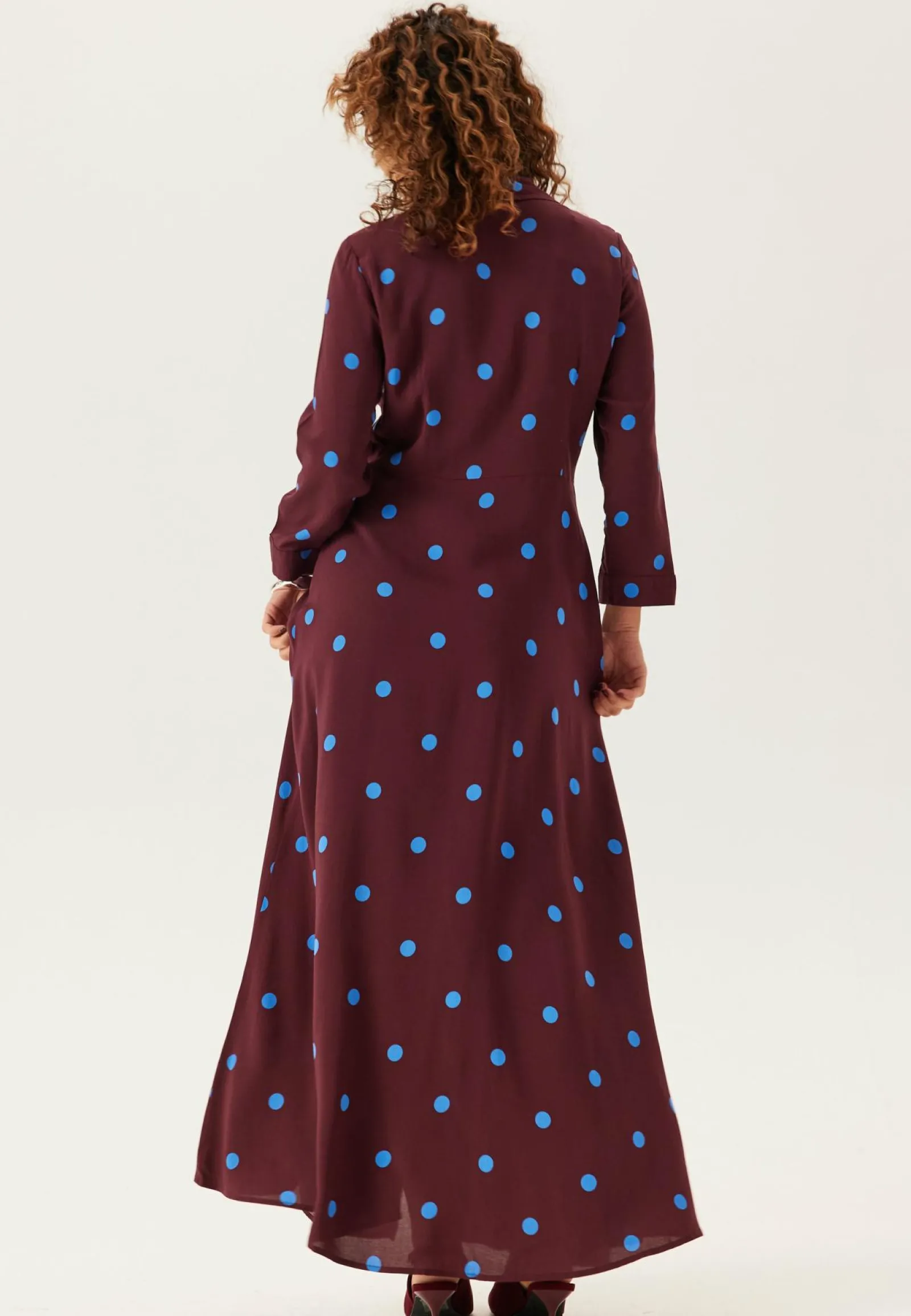 YAS Kukkakuosiset Ja Kuviolliset Mekot|Paitamekot*savanna Long Shirt Dress