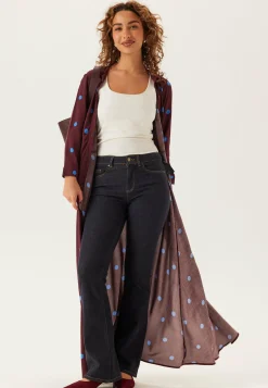 YAS Kukkakuosiset Ja Kuviolliset Mekot|Paitamekot*savanna Long Shirt Dress