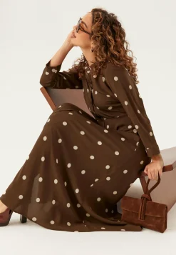 YAS Paitamekot|Pilkulliset Mekot*savanna Long Shirt Dress